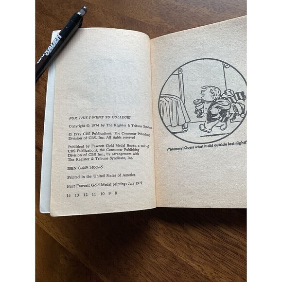 For This I Went to College? by Bil Keane 1977 - Picture 5 of 5